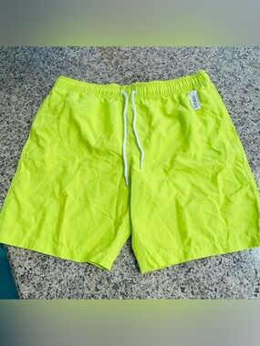 Amazon Essentials Swim Trunk - XL - Lime - NWT